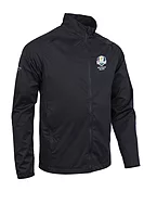 g.RYDER CUP KYLE Ryder Cup Zip Front Stretch Showerproof Lightweight Golf Jacket - Black
