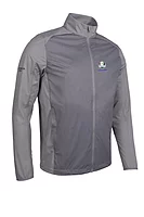 g.RYDER CUP KYLE Ryder Cup Zip Front Stretch Showerproof Lightweight Golf Jacket - Light Grey Herringbone