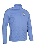g.RYDER CUP KYLE Ryder Cup Zip Front Stretch Showerproof Lightweight Golf Jacket - Light Blue