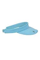 g.LEXI Soft Peak Performance Golf Visor - Aqua