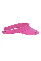 g.LEXI Soft Peak Performance Golf Visor - Hot Pink