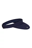 g.LEXI Soft Peak Performance Golf Visor - Navy