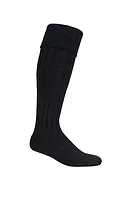 g.BIRKDALE Knee High Cushioned Cotton Golf Socks - Black