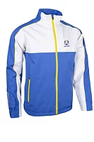 s.RYDER CUP MATTERHORN Ryder Cup Chest and Sleeve Panel Waterproof Golf Jacket - Tahiti/White