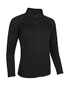 g.MIREN Full Zip Coverstitch Panelled Midlayer Midweight Golf Jacket - Black