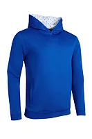 g.MOORTOWN Hooded Performance Ryder Cup Midweight Golf Midlayer - Ascot Blue Munro Print