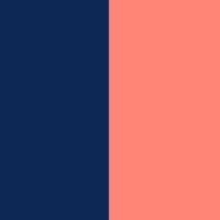 Navy/Coral