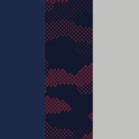 Navy/Mulberry Camo/Silver