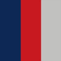Navy/Red/Silver