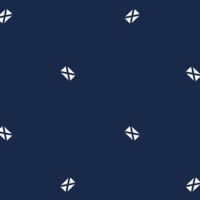 Navy/White Saltire Flags