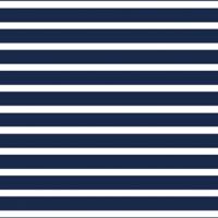 Navy/White Stripe