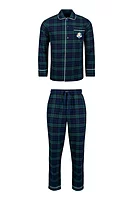 g.RYDER CUP NESS Ryder Cup Tartan Cotton Flannel Piped Pyjama Set - Tartan