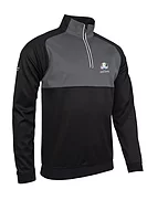 g.RYDER CUP ORAN Ryder Cup Quarter Zip Colour Block Golf Midlayer - Black/White