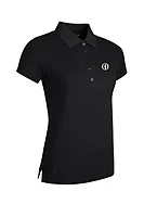 g.THE OPEN PALOMA The Open Performance Pique Golf Shirt - Black