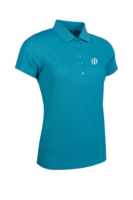g.THE OPEN PALOMA The Open Performance Pique Golf Shirt - Lagoon