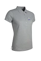 g.RYDER CUP PALOMA Ryder Cup Performance Pique Golf Shirt - Light Grey Marl
