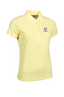 g.RYDER CUP PALOMA Ryder Cup Performance Pique Golf Shirt - Light Yellow