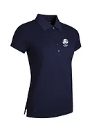 g.RYDER CUP PALOMA Ryder Cup Performance Pique Golf Shirt - Navy