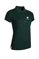 g.RYDER CUP PALOMA Ryder Cup Performance Pique Golf Shirt - Tartan Green