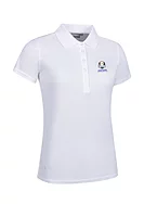 g.RYDER CUP PALOMA Ryder Cup Performance Pique Golf Shirt - White