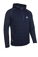 s.THE OPEN PYRENEES The Open Hybrid Padded Performance Midweight Golf Hoodie - Navy