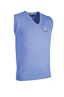 g.RYDER CUP RANKIN Ryder Cup V Neck LightweightMerino Golf Slipover - Light Blue