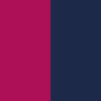 Raspberry/Navy