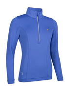 g.RYDER CUP CARINA Ryder Cup Quarter Zip Lightweight Shaped Performance Golf Midlayer - Tahiti Trophy
