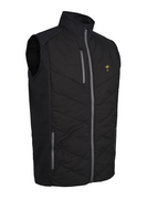 s.RYDER CUP ANDORRA Ryder Cup Padded Bonded Thermal Golf Gilet - Black Ridge/Gunmetal Trophy