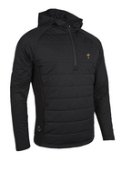 s.RYDER CUP PYRENEES Ryder Cup Hybrid Padded Performance Midweight Golf Hoodie - Black Ridge/Gunmetal Trophy