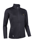 g.RYDER CUP INDY Ryder Cup Full Zip Panelled Performance Midlayer Midweight Jacket - Black Trophy