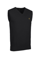 g.RYDER CUP THORNTON Ryder Cup V Neck Cotton Lightweight Slipover - Black Trophy
