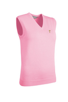 g.RYDER CUP ASTRID Ryder Cup V Neck Cotton Lightweight Golf Slipover - Candy Trophy