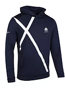 g.RYDER CUP SALTIRE CAMERON HOODIE Ryder Cup Saltire Performance Midweight Golf Hoodie - Navy/White