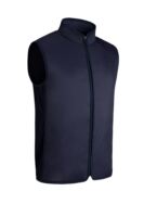 g.SHIEL SALE Full Zip Rib Padded Golf Gilet Sale - Navy