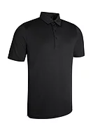 g.SILLOTH Tailored Collar Performance Golf Shirt - Black