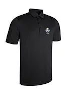 g.RYDER CUP SILLOTH Ryder Cup Tailored Collar Performance Golf Shirt - Black