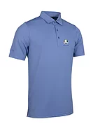 g.RYDER CUP SILLOTH Ryder Cup Tailored Collar Performance Golf Shirt - Light Blue