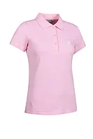 g.THE OPEN SOPHIE The Open Cotton Pique Golf Shirt - Candy