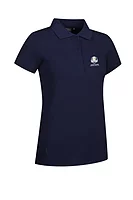 g.RYDER CUP SOPHIE Ryder Cup Cotton Pique Golf Shirt - Navy