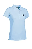 g.THE OPEN SOPHIE The Open Cotton Pique Golf Shirt - Paradise