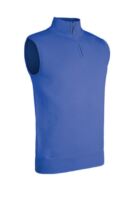 g.STANLEY Quarter Zip Cotton Lightweight Golf Slipover - Tahiti