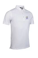 g.RYDER CUP TAIN Ryder Cup Tailored Collar Mercerised Cotton Golf Shirt - White