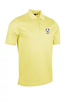 g.RYDER CUP TARTH Ryder Cup Mercerised Cotton Golf Shirt - Light Yellow