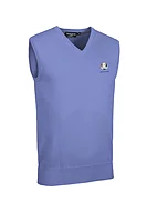 g.RYDER CUP THORNTON Ryder Cup V Neck Cotton Lightweight Slipover - Light Blue