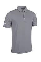g.TORRANCE Micro Stripe Performance Golf Shirt - Black/White