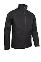 s.TYPHOON Contrast Shoulder Panel Waterproof Golf Jacket - Black