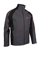 s.THE OPEN TYPHOON The Open Contrast Shoulder Panel Waterproof Golf Jacket - Charcoal/Black/Inferno