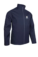 s.RYDER CUP TYPHOON Ryder Cup Contrast Shoulder Panel Waterproof Golf Jacket - Navy