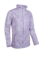 s.THE OPEN WHISPERDRY AURORA The Open Cup Concealed Hood Lightweight Waterproof Golf Jacket - Lilac Mist